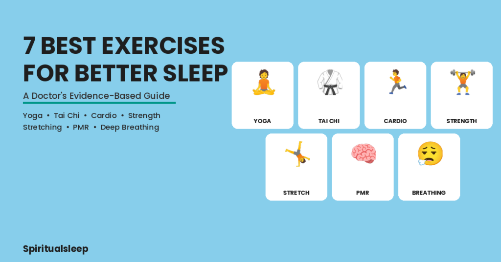 7 best exercises for better sleep